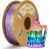 Pla Silk Rainbow Filament, jednoduchý tisk se skvělým efektem  1.75mm / 1kg  Duhový bonbón