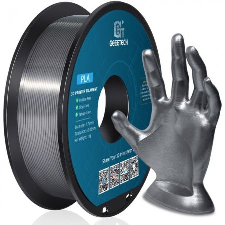 Geeetech Silk Silver 1,75mm 1kg