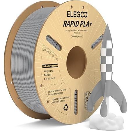 Elegoo RAPID PLA+ Grey 1,75 mm 1 kg