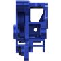 Panda Extruder Blue pro Bambu Lab P1/X1