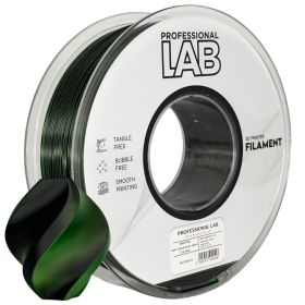 Professional Lab  Silk Dualcolor Black/Green 1,75mm 1kg