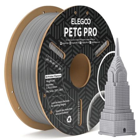 Elegoo PETG PRO Grey 1,75 mm 1 kg