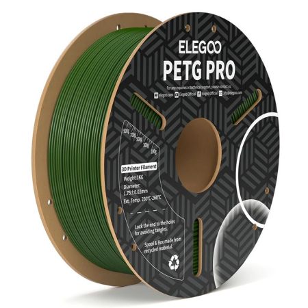Elegoo PETG PRO Green 1,75 mm 1 kg