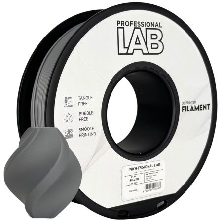 Professional Lab PLA+ Silver 1.75mm 1kg