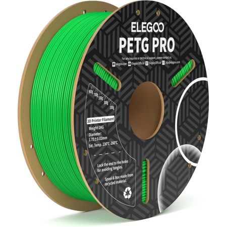 Elegoo PETG PRO Green 1,75 mm 1 kg
