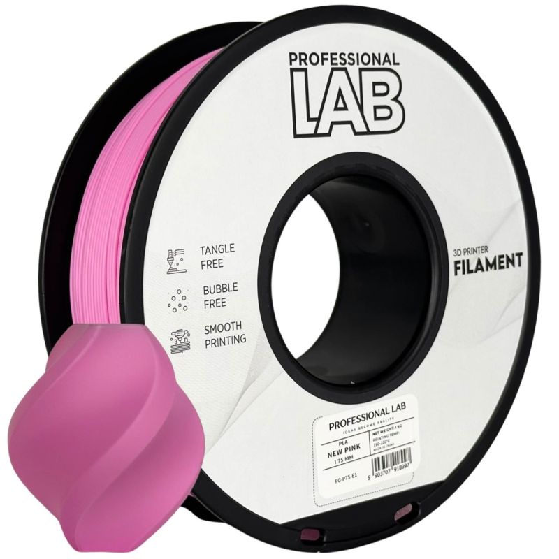 Professional Lab PLA Pink 1.75mm 1kg