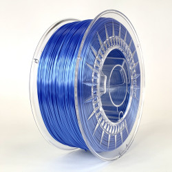 Devil Design PLA SILK Blue filament | 3Dplastik.cz