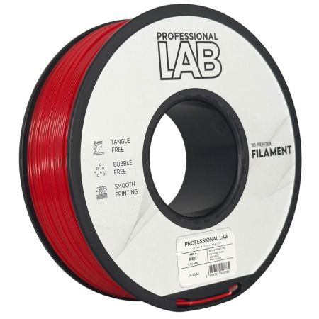 Professional Lab ABS+ Red 1.75mm 1kg filament