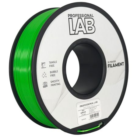 Professional Lab ABS+ Green 1.75mm 1kg