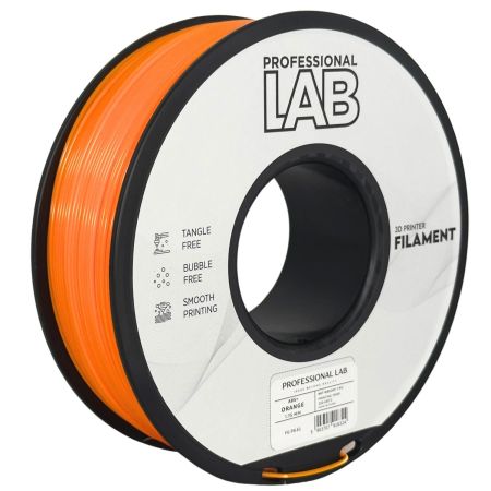 Professional Lab ABS+ Orange 1.75mm 1kg