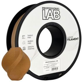 Professional Lab PLA Wood Black Walnut 1.75mm 1kg