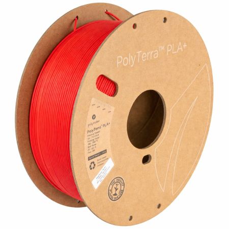 Polymaker PolyTerra PLA+ Red 1,75mm 1kg