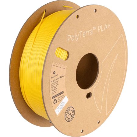 Polymaker PolyTerra PLA+ Yellow 1,75mm 1kg