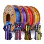 Výrazný. Lesklý. Jedinečný.Eryone Tri-Color PLA SILK Set je sada filamentů s tříbarevným efektem, která vytváří plynulé barevné přechody během tisku. Každé vlákno kombinuje tři odstíny v jednom filamentu, díky čemuž vznikají originální a vizuálně atraktivní modely bez nutnosti výměny materiálu.

Tříbarevný efekt – plynulé střídání barev v jednom vláknu
SILK lesk – atraktivní, lesklý povrch výtisků
4× 250 g balení – ideální pro kreativní projekty a testování
Snadný tisk – chování podobné klasickému PLA
Originální vzhled – každý výtisk je unikát

Eryone Tri-Color PLA SILK Set – perfektní volba pro výrazné a barevně dynamické 3D výtisky.