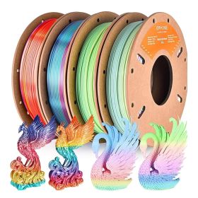Eryone Silk Rainbow PLA 4×250 g sada