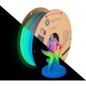 Polymaker PLA Rainbow Gradient Luminous 1,75mm 1kg