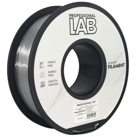 Professional Lab PETG Transparent Blue 1kg | Filament